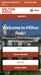Mobile Screenshot of miltonpads.com